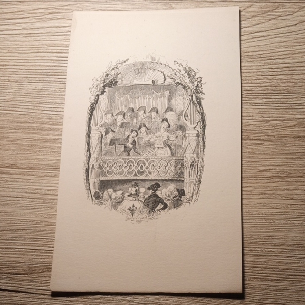 Vintage Black and White Art Print